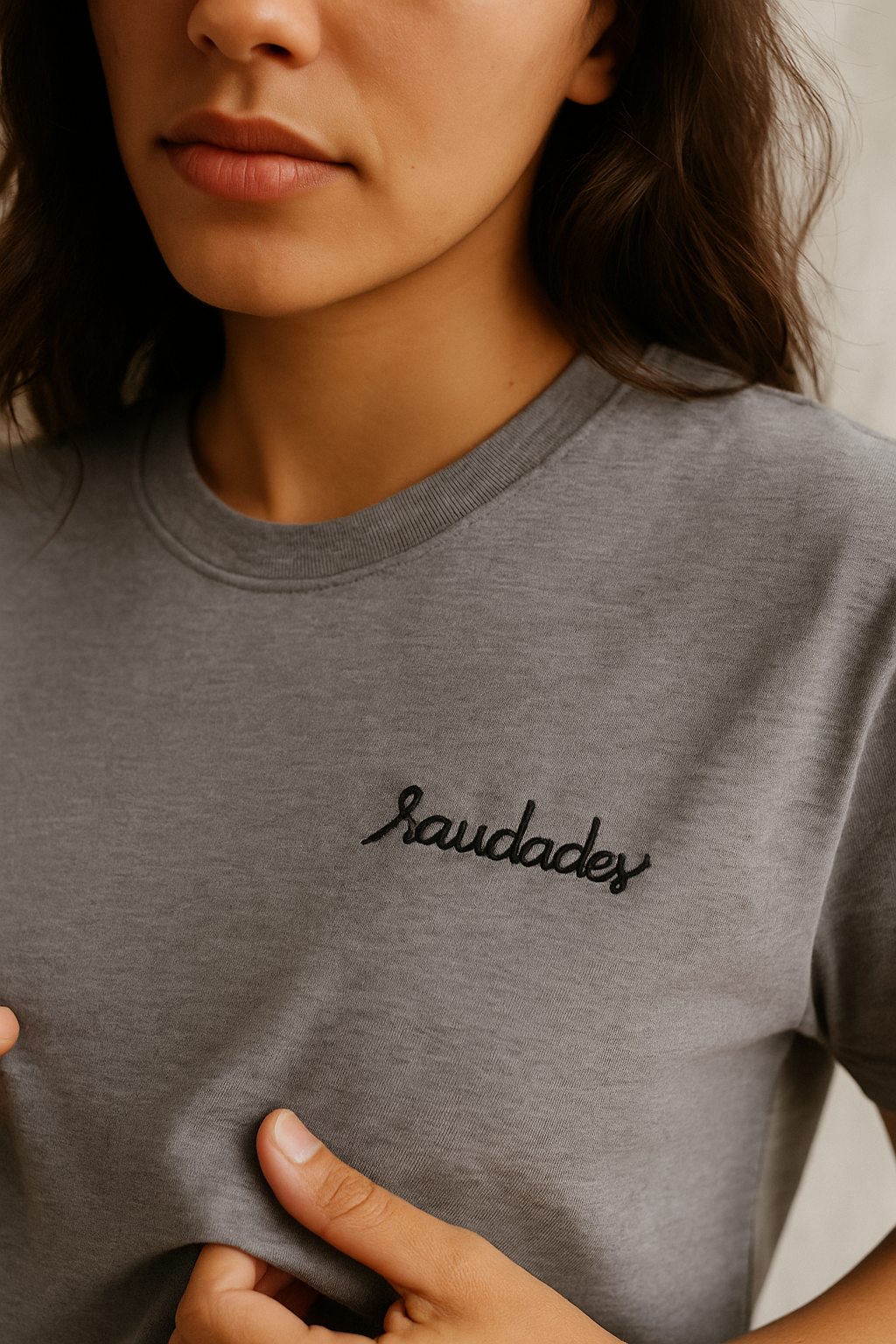 Saudades Classic Tee - Nublado